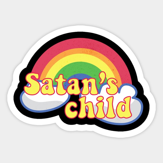 Satan's child Sticker by secondskin